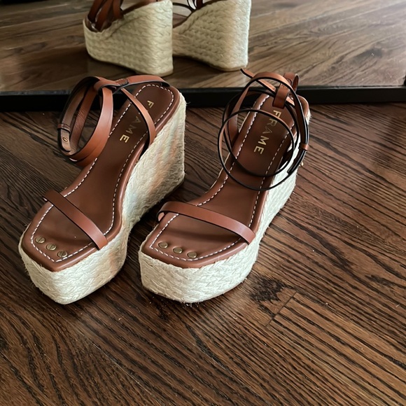 Frame Le Venice Espadrille Wedge - Picture 2 of 7